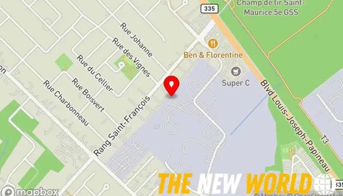 map of Déco-Acoustique Acoustical consultant, Interior Decorator in Terrebonne
