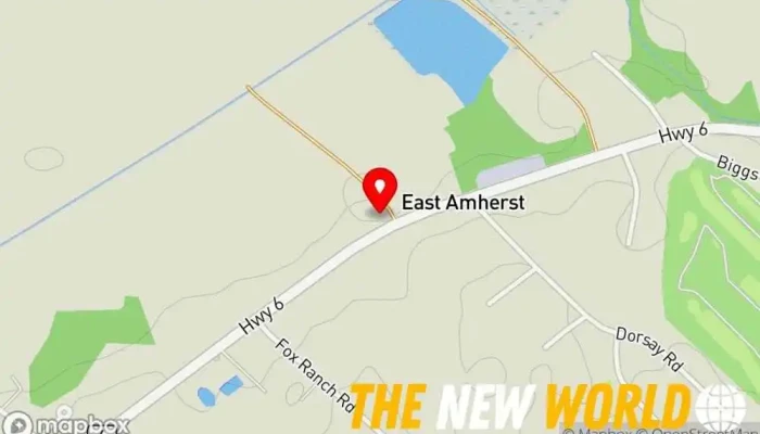 map of Deegan's Auto Pit Stop & Sales Mechanic in Amherst