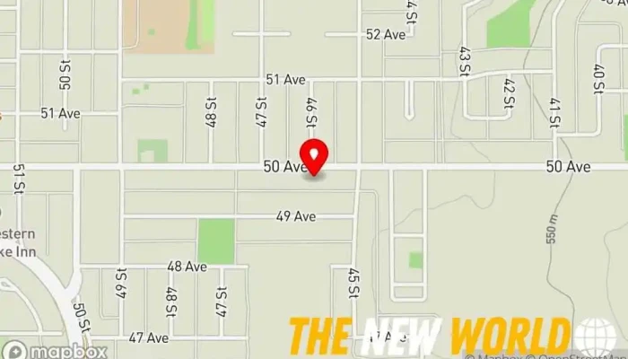 map of dees Computer service in Cold Lake