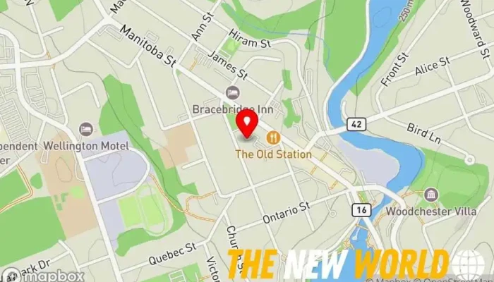 map of Del-Assist Bookkeeping Bookkeeping service in Bracebridge
