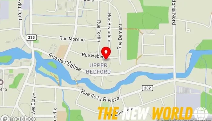 map of Denis Pare Ca Certified public accountant, Accountant, Tax preparation service in Bedford