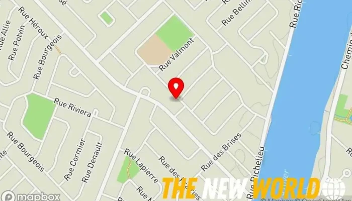 map of Denise Hebert Ca Accountant in Beloeil