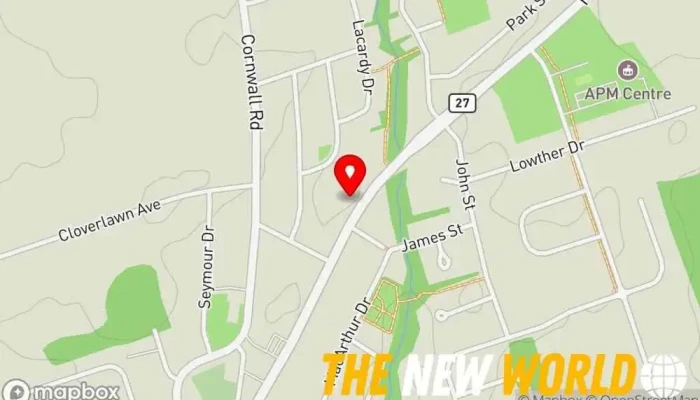 map of Derek A. French Professional Services Land surveyor, Civil engineer, Engineering consultant, Land surveying office, Surveyor, Urban planning department in Cornwall