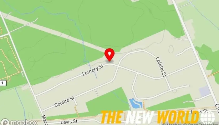 map of Desjardins Heating & Cooling Inc. HVAC contractor, Mechanical contractor in Bourget