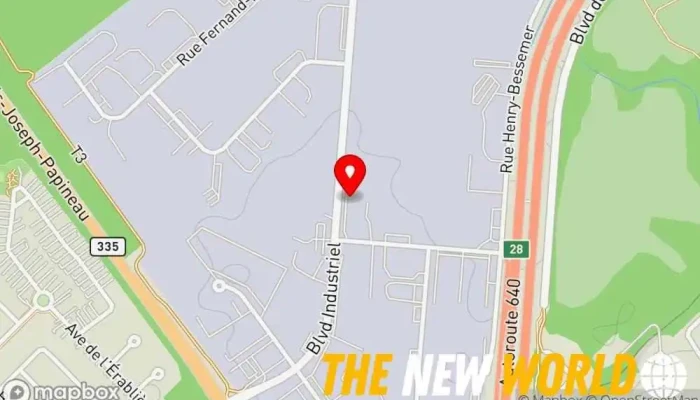 map of Détect-O-Béton Business management consultant in Bois-des-Filion