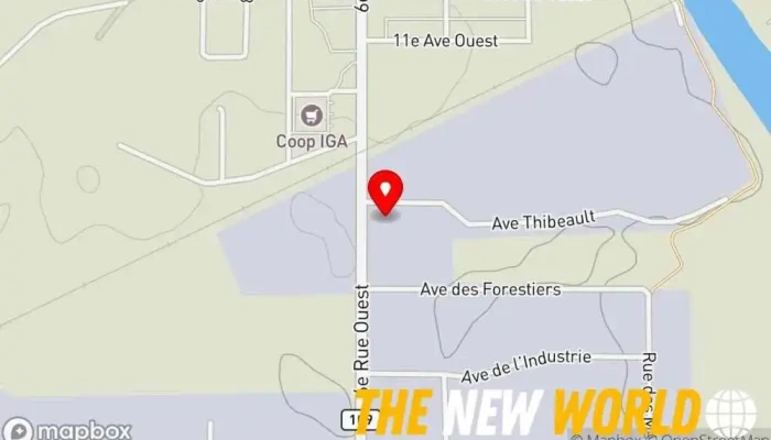 map of Dexterra Business to business service, Business management consultant in Amos