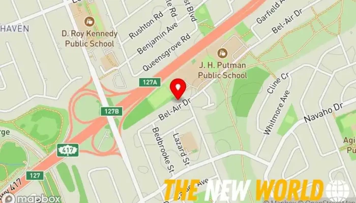 map of DHC Automation and Controls Ltd. Automation company, Computer security service, Computer support and services, Electrical installation service, Mechanical contractor, Security system installation service in Ottawa