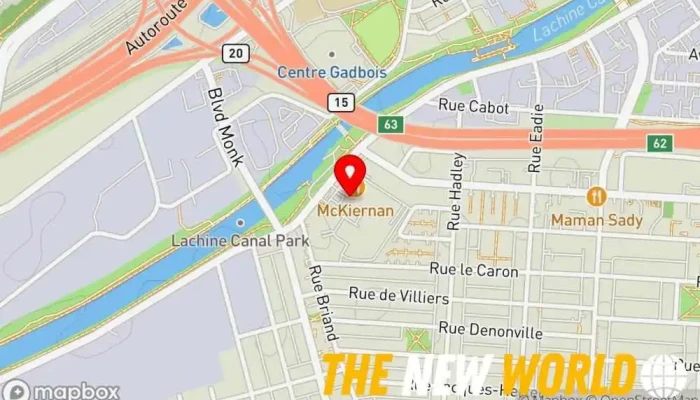 map of Digital Days Inc Computer support and services, Computer consultant, Computer networking service, Computer security service in Montreal