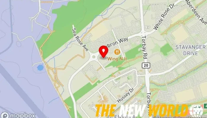 map of Dillon Consulting Limited Engineering consultant in St. John's