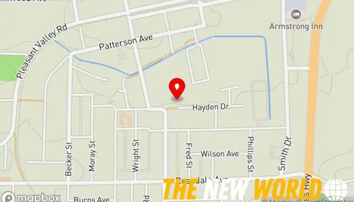 map of Dirkson Design Services Custom home builder in Armstrong