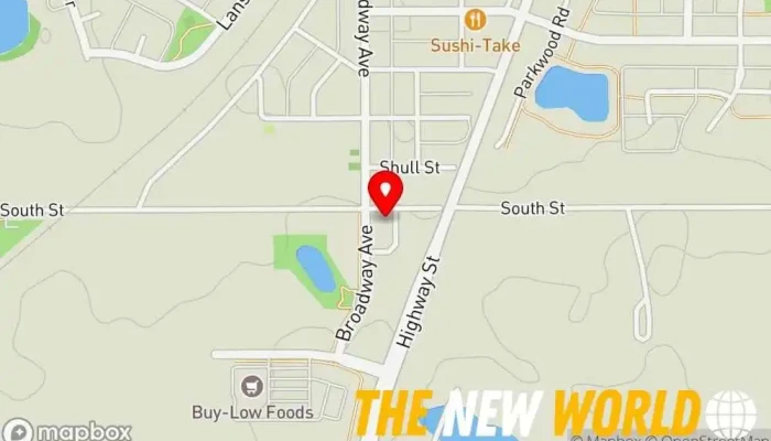map of DnD Taxi & Deliveries Taxi service in Blackfalds