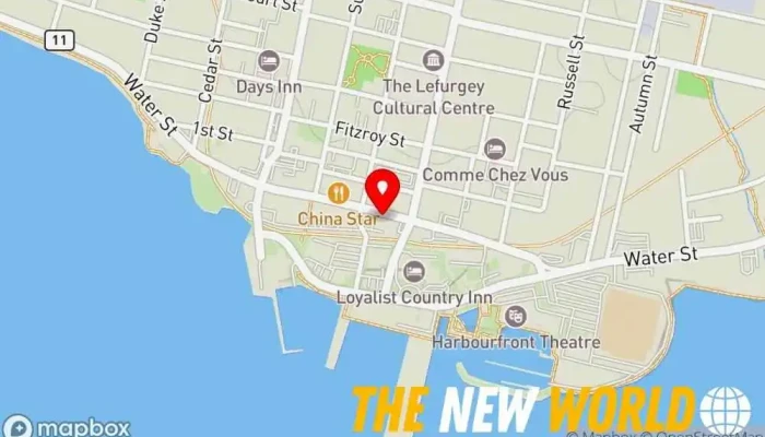 map of Doane Grant Thornton LLP Accounting firm, Business management consultant in Summerside