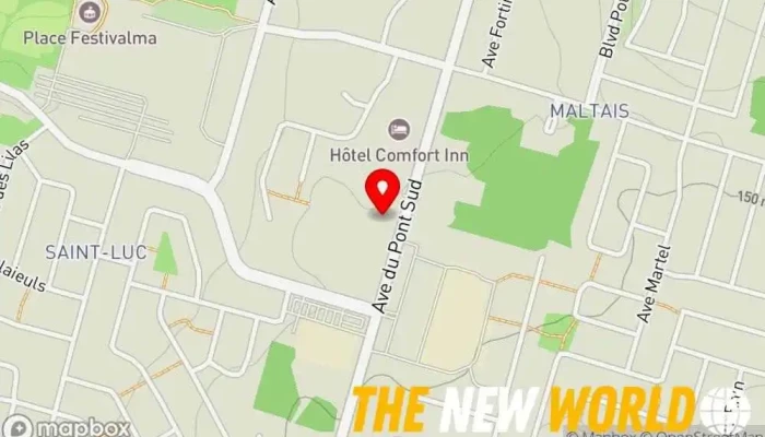 map of Dominique Tremblay Naturopathe ND, Masso-TNC Naturopathic practitioner, Health and beauty shop, Health consultant, Health food store, Massage therapist in Alma