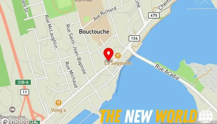 map of DPTech Electroniques Inc. Computer repair service, Electronics store in Bouctouche