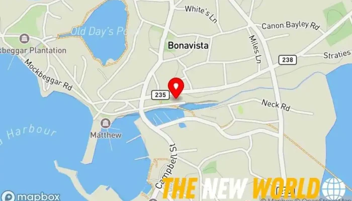 map of Dr. Hilda Tremblett Wellness Centre Wellness center in Bonavista