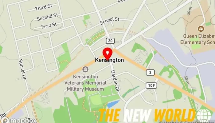 map of Durdle's Bookkeeping & Taxes Tax preparation service in Kensington