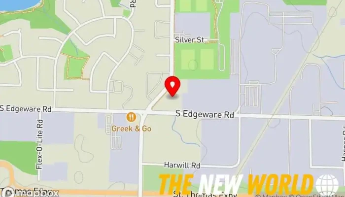 map of E. A. Associates Recruiter, Health consultant in St Thomas