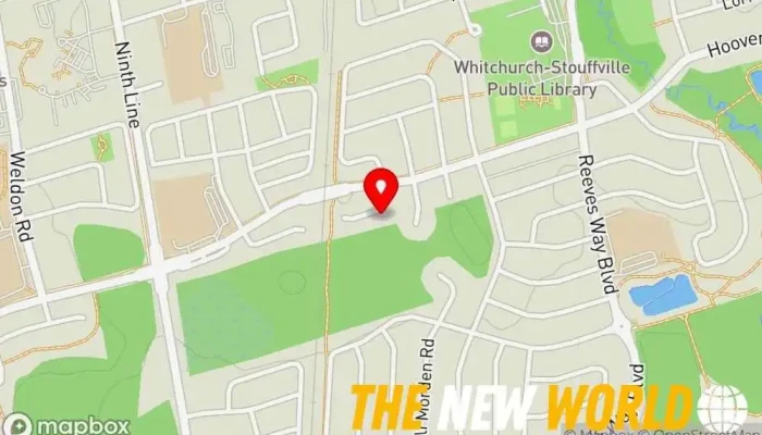 map of E2 Networks Computer support and services, Computer consultant, Computer repair service, Computer security service, Computer service in Whitchurch-Stouffville