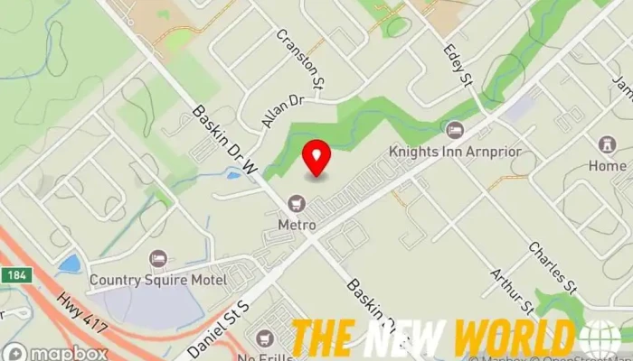 map of Eagle Tax Service Tax preparation service in Arnprior