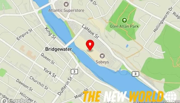 map of Eastlink Telecommunications service provider in Bridgewater