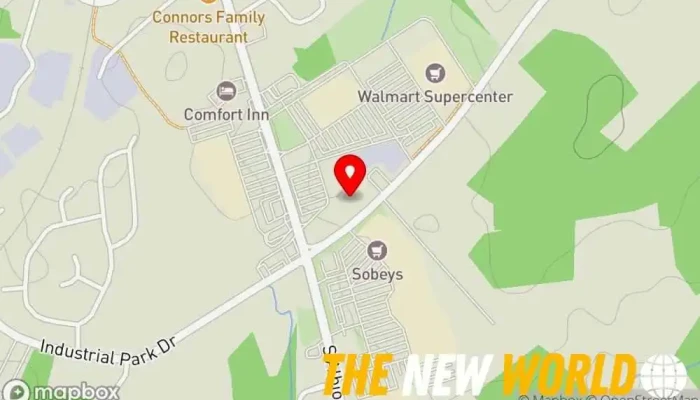 map of easyfinancial Services Loan agency in Amherst