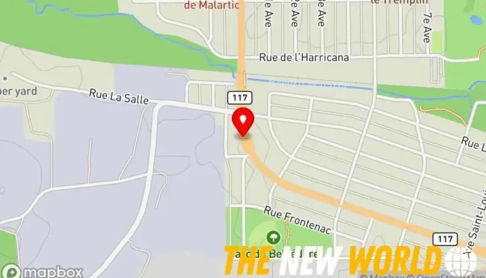 map of ECOMUD Business management consultant in Malartic