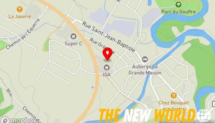 map of EcoTank Canada Car repair and maintenance service in Baie-Saint-Paul