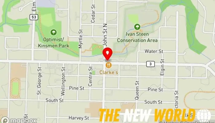 map of Edward Jones - Financial Advisor: John Wiebe, PFP®|CIM®|FCSI® Financial consultant, Finance broker, Investment service, Stock broker in Aylmer