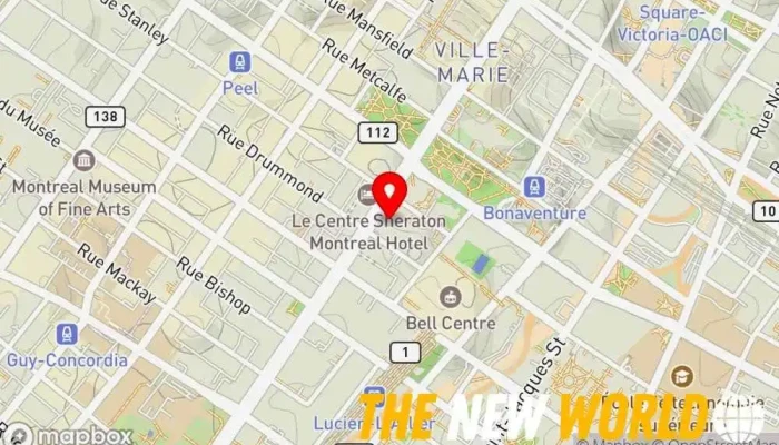 map of EIC - Experience Internship Canada Human resource consulting, Education center, Educational consultant in Montreal