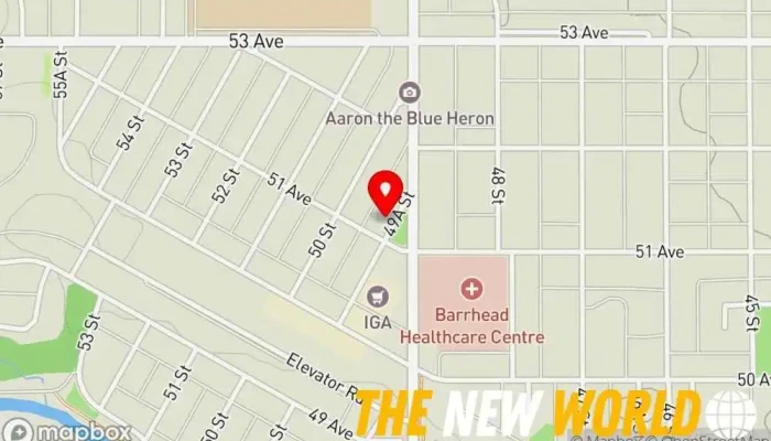 map of Ellerington LLP Certified public accountant in Barrhead