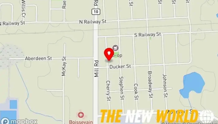 map of EMF Protection Distribution service, Health consultant in Boissevain