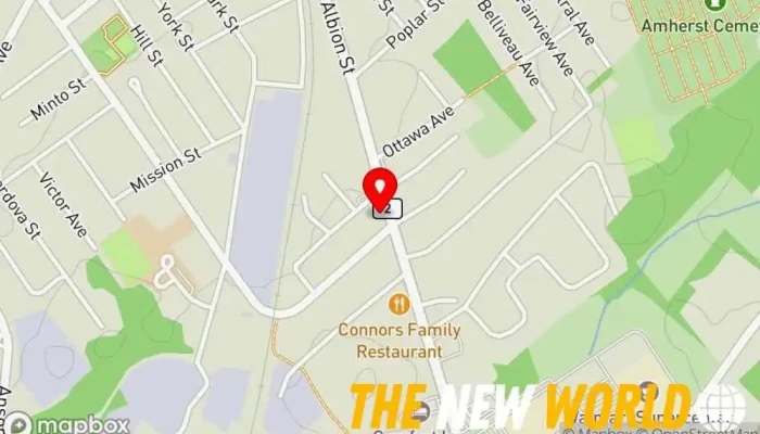 map of Enterprise Rent-A-Car Car rental agency, Van rental agency in Amherst