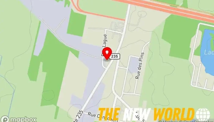 map of Entreprise Dexsen Excavating contractor, Contractor, Demolition contractor in Ange-Gardien