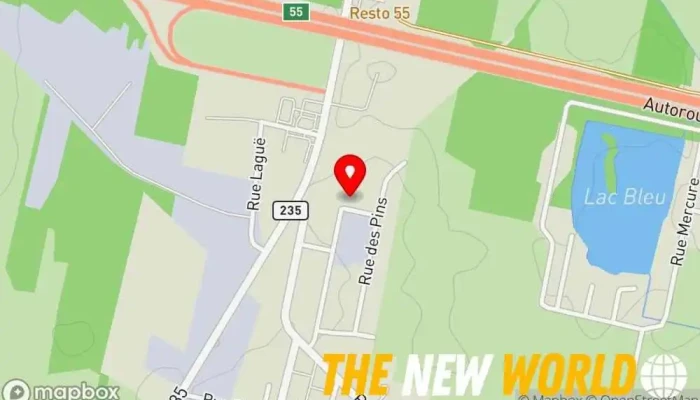 map of Enviro Transpex Excavating contractor in Ange-Gardien