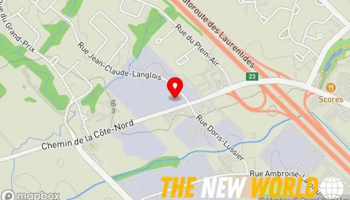 map of Equipe Laurence Ingénieurs Conseils Engineering consultant in Boisbriand