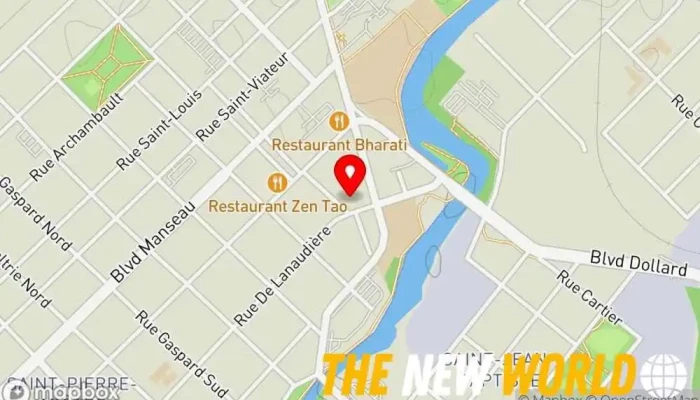 map of Équipe Thériault Business management consultant in Joliette