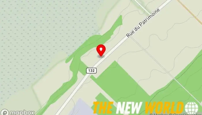 map of Eric Royer Arpenteur-Geometre Land surveyor in Cacouna