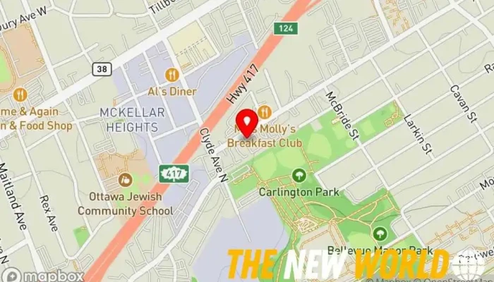 map of EspioLabs Marketing agency, Branding agency, Software company, Web hosting company, Website designer in Ottawa