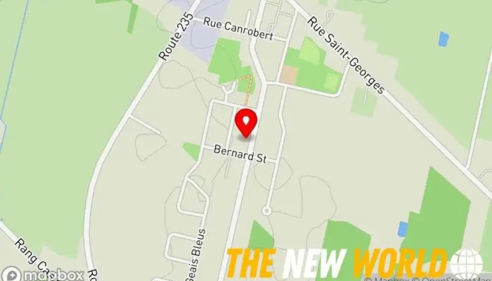map of Esthetique Luce Beauty salon in Ange-Gardien