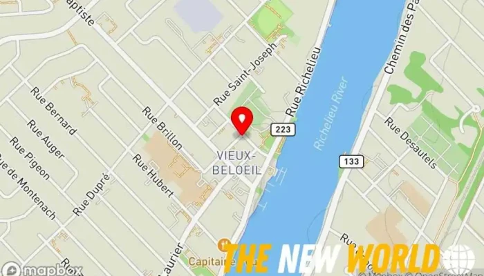 map of Et Caetera Restaurant in Beloeil