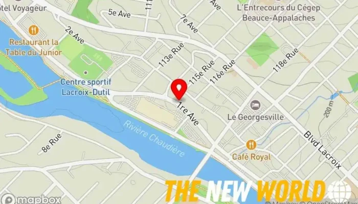 map of Etienne Begin Consultant Inc Software company in Saint-Georges