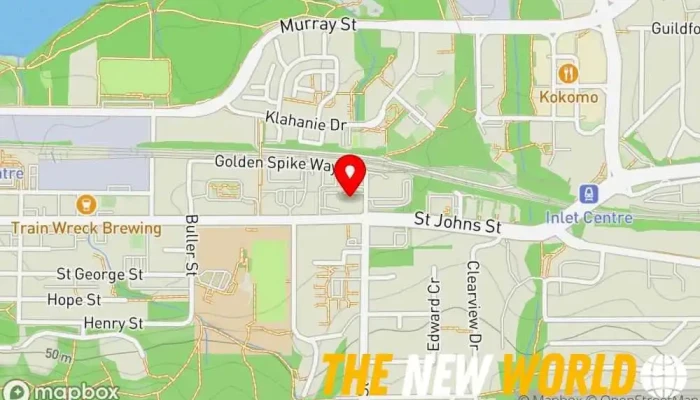 map of Etoron Technologies Inc Software company in Port Moody
