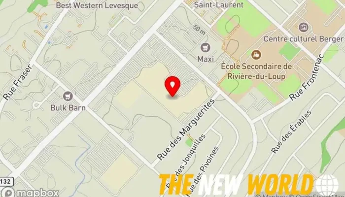 map of Evol | Bas-Saint-Laurent Financial consultant in Rivière-du-Loup