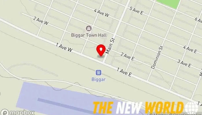 map of Excell Tire Ltd Tire shop in Biggar