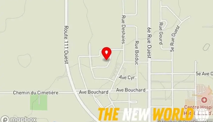map of Expert Inspect - Inspection en bâtiments en Abitibi-Témiscamingue Home inspector, Asbestos testing service, Real estate surveyor in Amos