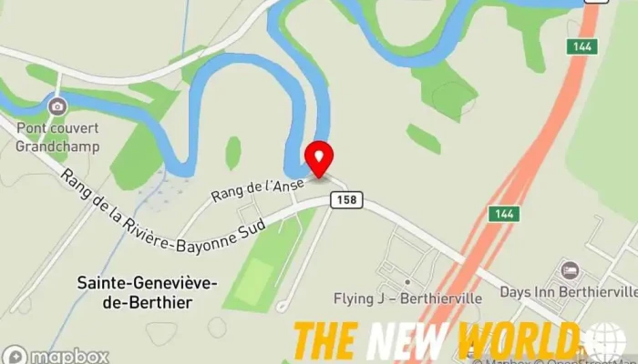 map of Expert Net Environmental health service in Berthierville