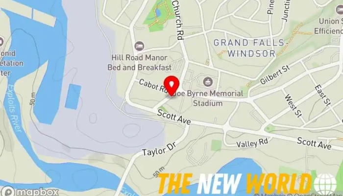 map of Exploits Chamber of Commerce Chamber of Commerce in Grand Falls-Windsor