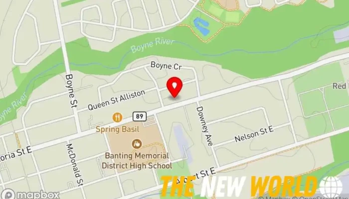 map of Fase Holdings Inc Real estate consultant in Alliston