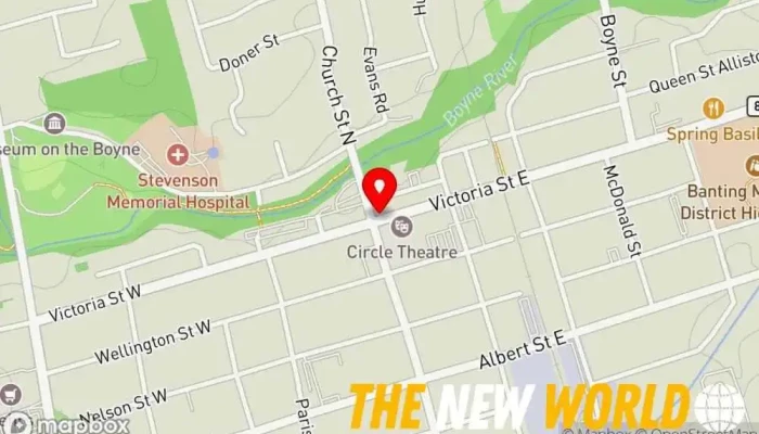 map of Feehely Gastaldi Barristers and Solicitors - Alliston General practice attorney in Alliston