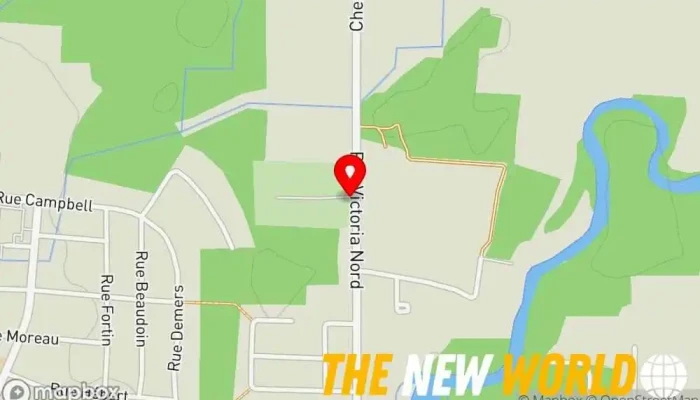 map of Ferme Les Radicelles Organic farm in Bedford